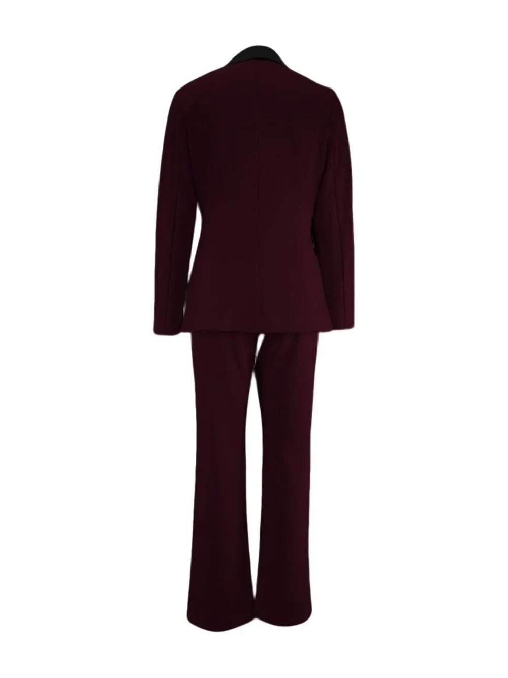Spoils Me Wine Red Blazer & Pants Suit Set Size M Office Wear New Sealed